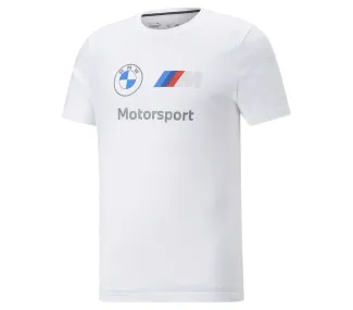 BMW MMS ESS LOGO TEE Puma Whit - T-shirt de qualité premium