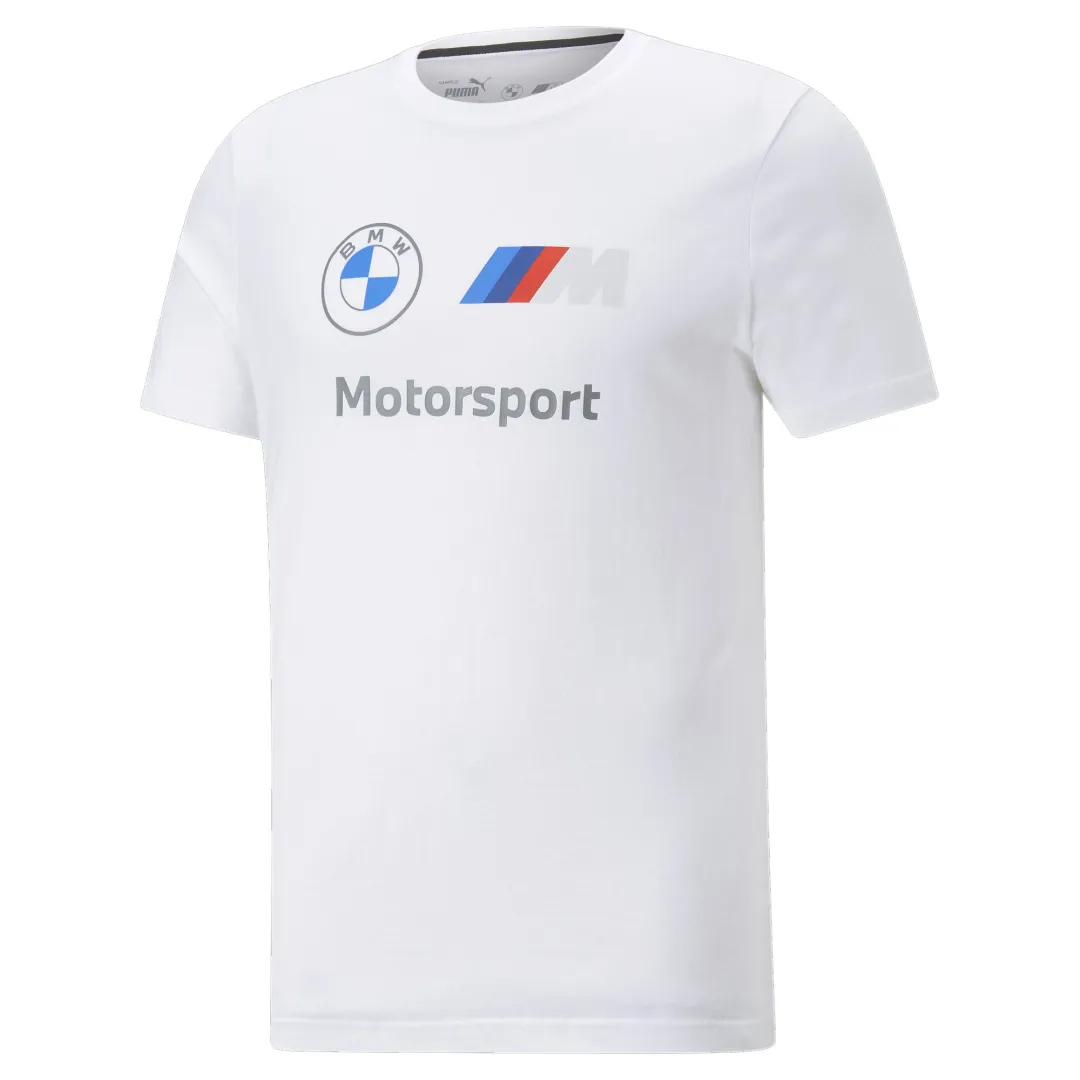 BMW MMS ESS LOGO TEE Puma Whit - T-shirt de qualité premium