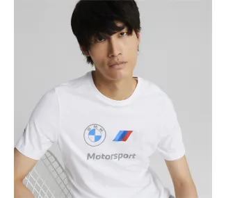 BMW MMS ESS LOGO TEE Puma Whit - T-shirt de qualité premium