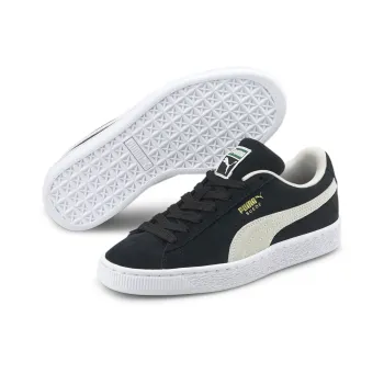 Suede Classic XXI Jr Puma Black-Puma Whi | Chaussures de sport pour enfants