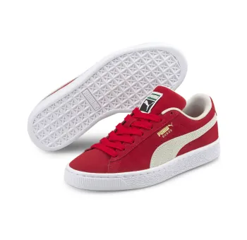 Suede Classic XXI Jr High Risk Red-Puma - Chaussures Jeunesse