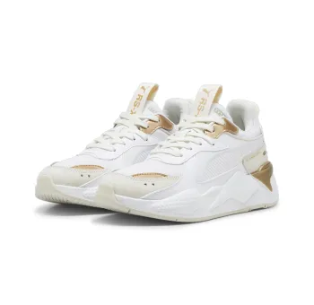 PUMA RS-X Glam Wns en Blanc Chaud - Chaussures de Sport Féminines