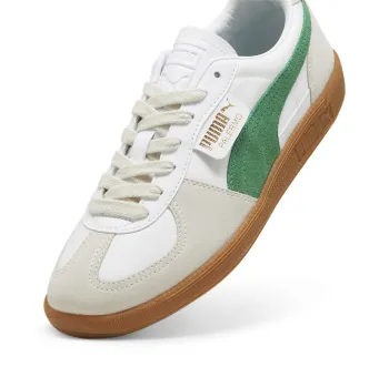 PUMA Palermo Lth en White-Vapor Gray-Archiv