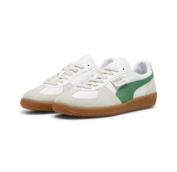 PUMA Palermo Lth en White-Vapor Gray-Archiv