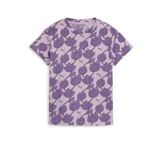 ESS+ BLOSSOM AOP Tee G Grape Mist-AOP | Tee-shirt de qualité premium