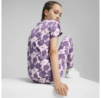 ESS+ BLOSSOM AOP Tee G Grape Mist-AOP | Tee-shirt de qualité premium