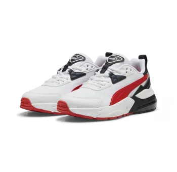 Vis2k Jr PUMA White-For All Time Red-PUM - Chaussures Enfants