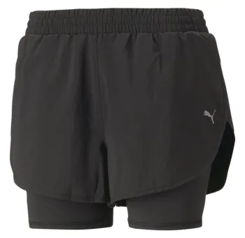 PUMA RUN FAVORITE WOVEN 2IN1 3" SHORT W | Performance Running Shorts for Women