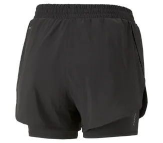 PUMA RUN FAVORITE WOVEN 2IN1 3" SHORT W | Performance Running Shorts for Women