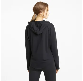 Puma Black Active Hoodie - Confort et Style