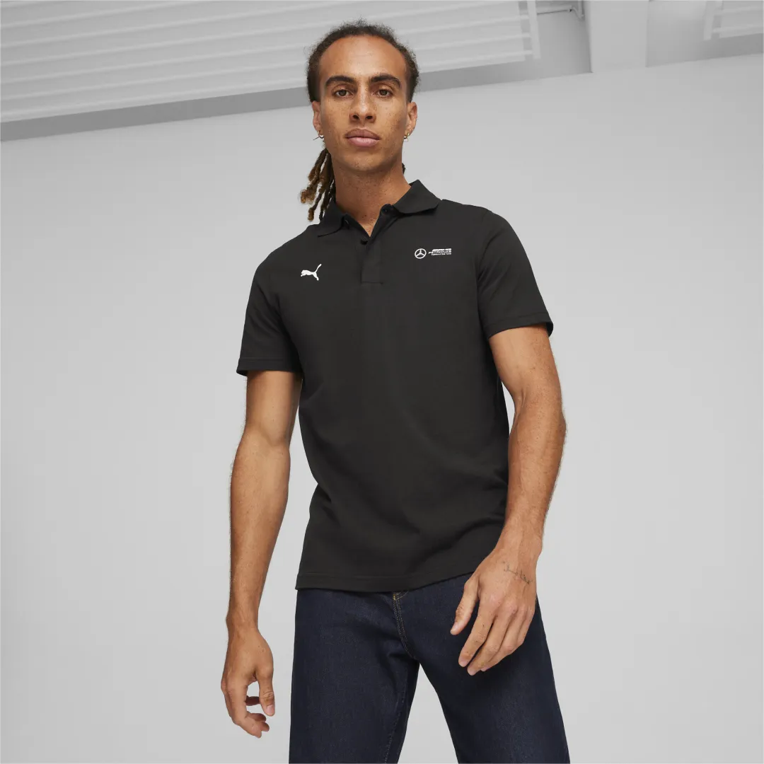 PUMA Black MAPF1 ESS Polo - Style et Confort Réunis