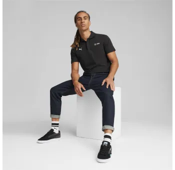 PUMA Black MAPF1 ESS Polo - Style et Confort Réunis