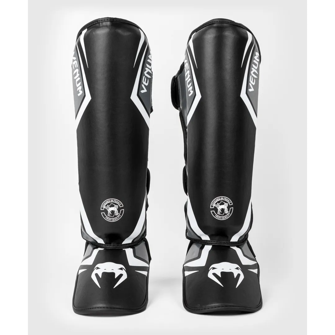 Venum Contender 2.0 Shin Guards Black/White - M | Protective Sports Gear