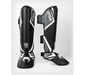 Venum Contender 2.0 Shin Guards Black/White - M | Protective Sports Gear