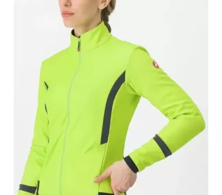 Veste Castelli pour femme - Protection contre le froid avec doublure en polaire