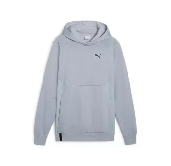 PUMATECH Hoodie FL, Gray Fog - Vêtements de Sport Haut de Gamme