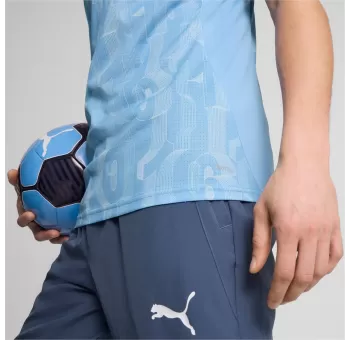 MCFC Prematch SS Jersey in Team Light Blue