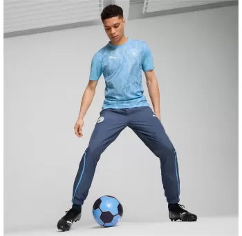 MCFC Prematch SS Jersey in Team Light Blue