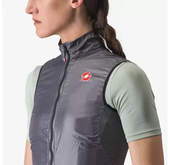 Vestes Castelli pour Femme - Gilet Coupe-Vent Léger et Confortable