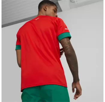 Maillot Domicile FRMF Replica Puma Rouge-Power