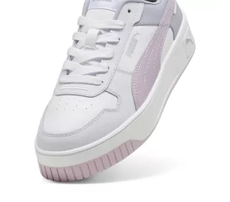 Carina Street PUMA White-Grape Mist-PUMA - Sneakers de mode féminine