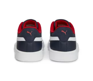 Puma Smash 3.0 L Jr en Navy-PUMA White - Chaussures de sport pour enfants