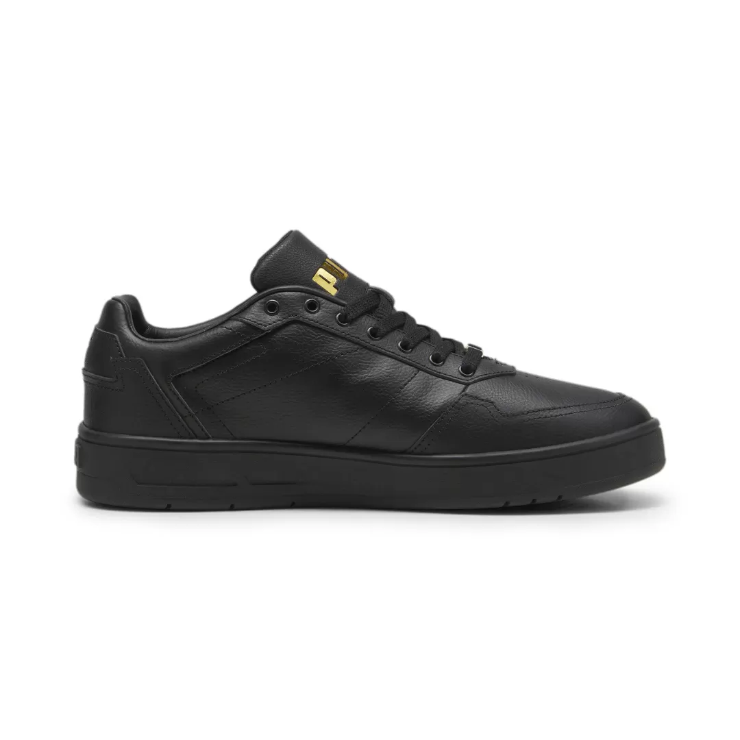 Court Classic Lux PUMA Black-PUMA Gold - Chaussures de Luxe