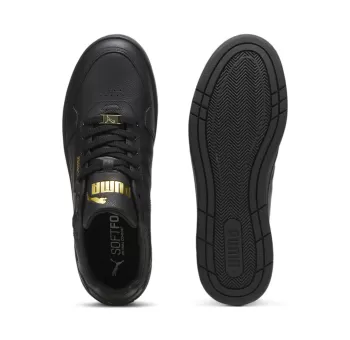 Court Classic Lux PUMA Black-PUMA Gold - Chaussures de Luxe