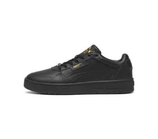 Court Classic Lux PUMA Black-PUMA Gold - Chaussures de Luxe