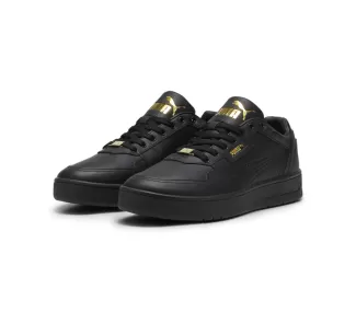 Court Classic Lux PUMA Black-PUMA Gold - Chaussures de Luxe