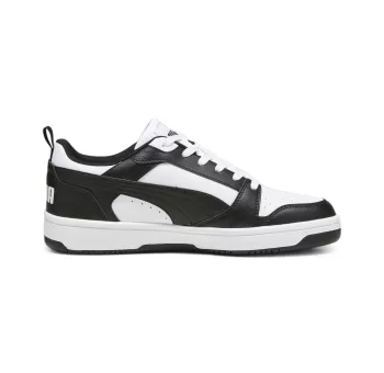 Rebound v6 Low PUMA White-PUMA Black-PUM - Chaussures de Sport