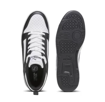 Rebound v6 Low PUMA White-PUMA Black-PUM - Chaussures de Sport