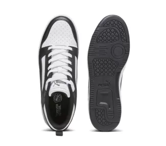 Rebound v6 Low PUMA White-PUMA Black-PUM - Chaussures de Sport