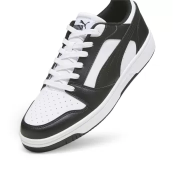 Rebound v6 Low PUMA White-PUMA Black-PUM - Chaussures de Sport