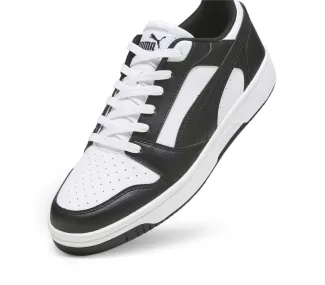 Rebound v6 Low PUMA White-PUMA Black-PUM - Chaussures de Sport