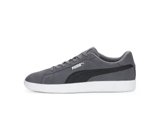 PUMA Smash 3.0 Gray Tile-PUMA Black-PUMA | Chaussures de sport