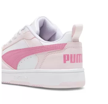 Puma Rebound V6 Lo Jr PUMA White-Fast Pi - Chaussures de sport pour enfants