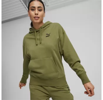 BETTER CLASSICS Relaxed Hoodie TR Olive - Mode décontractée de haute qualité