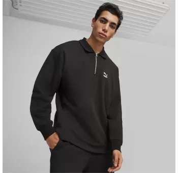 PUMA BETTER CLASSICS Polo Crew en Noir