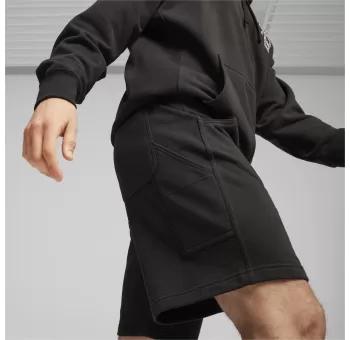 PUMA Black DOWNTOWN Shorts 8" TR - Stylish Active Wear