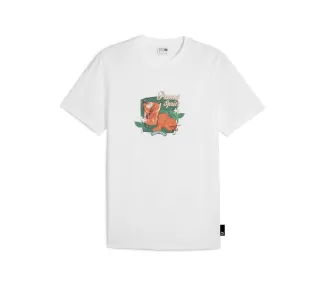 GRAPHICS PUMA SPRITZ Tee PUMA White - Vêtements de sport haut de gamme