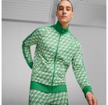 T7 AOP Track Jacket PT Archive Green-AOP - Sportswear