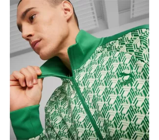 T7 AOP Track Jacket PT Archive Green-AOP - Sportswear