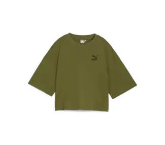 BETTER CLASSICS Oversized Tee Olive Gree - T-Shirt Mode Homme