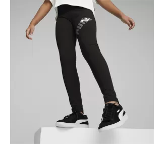 PUMA POWER Leggings G PUMA Black - Vêtements de sport de qualité