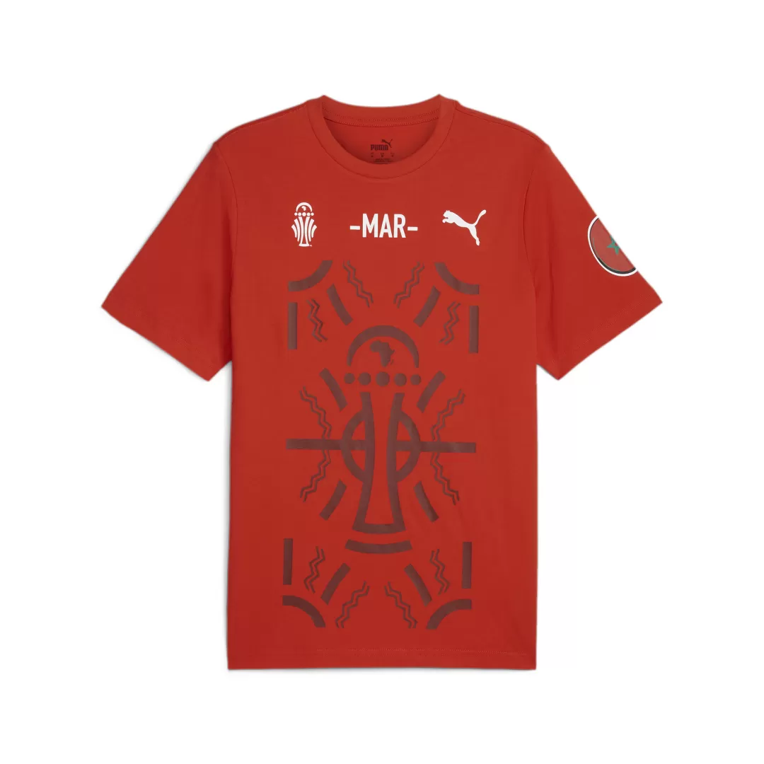 PUMA AFCON Tee Morocco - Rouge