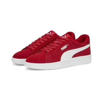 Puma Smash 3.0 SD Jr For All Time Red-PU - Chaussures de sport pour enfants