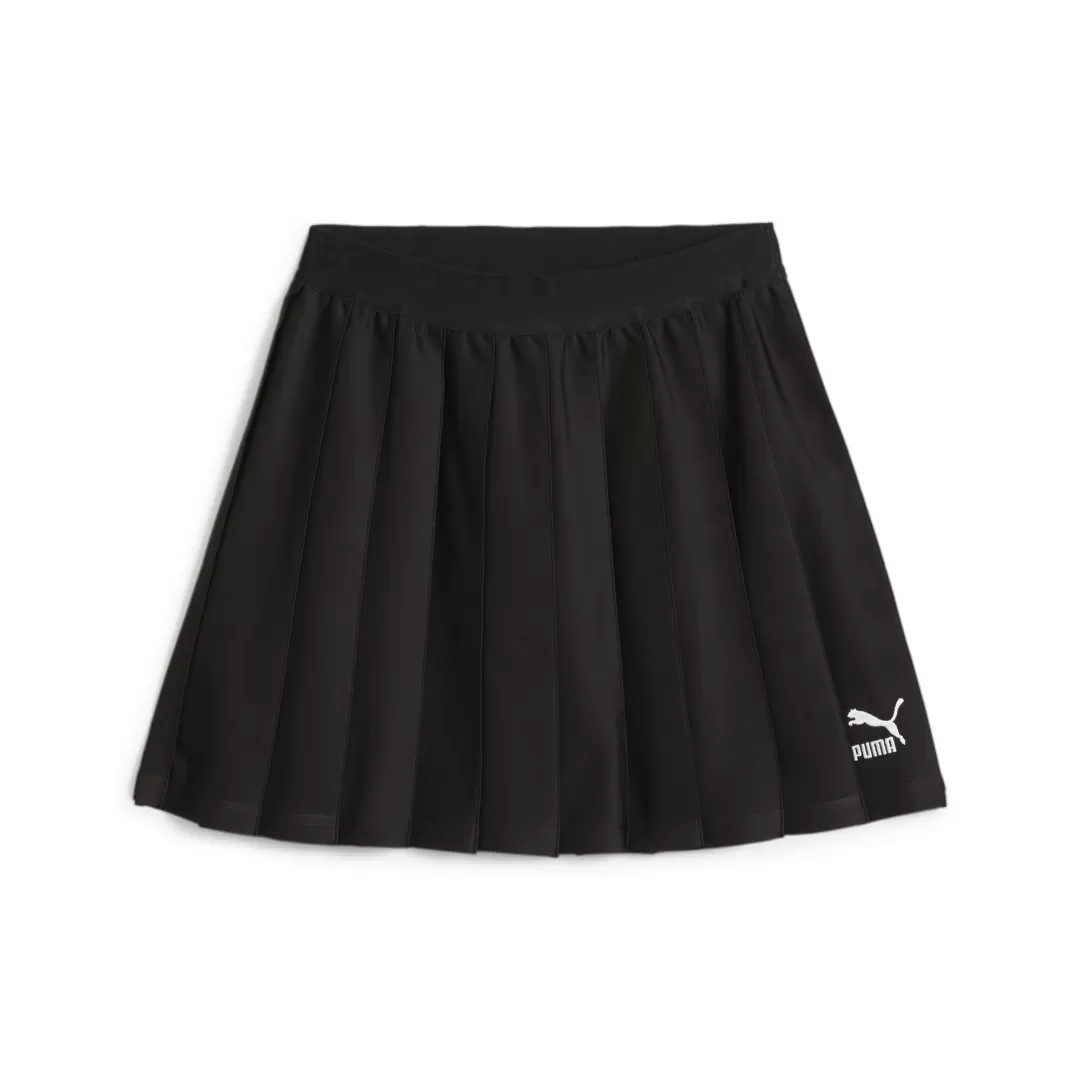 PUMA Noir Classics Pleated Skirt | Mode Femme