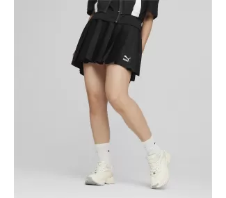 PUMA Noir Classics Pleated Skirt | Mode Femme