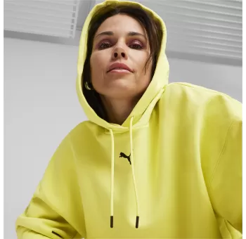 Dare To Oversized Hoodie TR Lime Sheen - Un Sweat À Capuche Branché